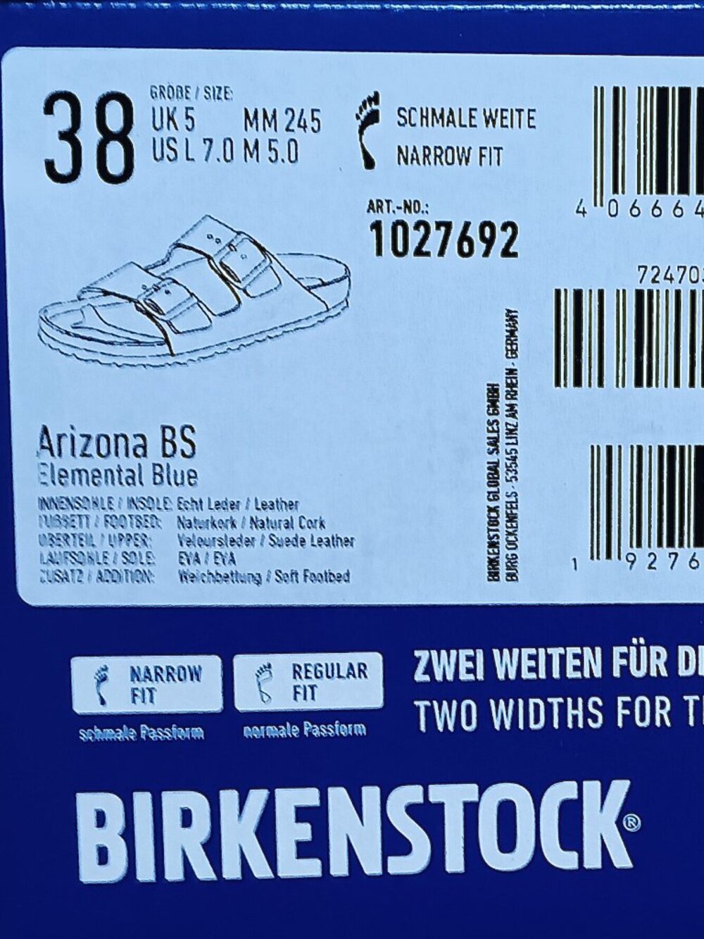 *HOST PICK!!!/LAST CHANCE* New Arizona Suede Sandals, size 7-7 1/2 - Picture 7 of 7